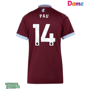 Aston Villa Pau Torres #14 Replika Hjemmebanetrøje Dame 2026-27 Kortærmet